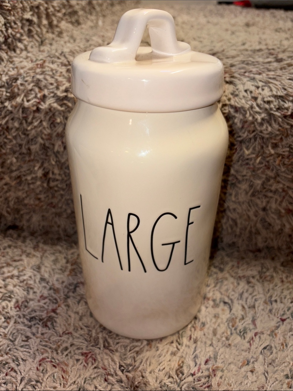 Rae Dunn LARGE canister